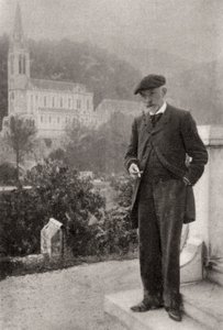 Joris-Karl Huysmans、フランスの小説家、1900年 作： Unbekannt