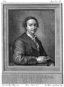 ホセニコラデアザラ1731-1804、スペインの外交官、芸術と文学の守護者、1784 作： Unbekannt