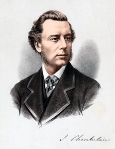 ジョセフチェンバレン、イギリスの政治家、c1880。 作： Unbekannt