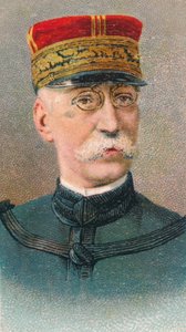 ジョセフガリエニ1849〜1916年、フランス第一次世界大戦将軍、1917年 作： Unbekannt