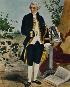 ジョセフハイドン1732-1809。 -ハマンによる絵画、1934年。