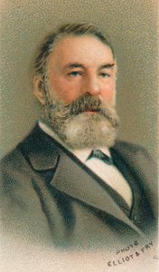 ジョセフヨアヒム、1831〜1907年ハンガリーのバイオリニスト、指揮者、作曲家、教師、1911年 作： Unbekannt