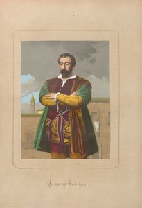 フアン・デ・パディーリャFrom: Hombres y mujeres celebres de todos los tiempos by Juan Landa, 1875-1877.