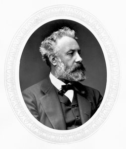 ジュールヴェルヌ、フランスの冒険とSF作家、c1880