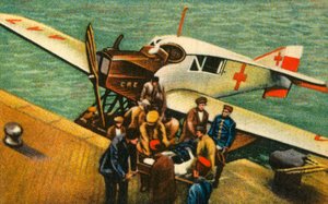 ユンカースF 13w医療機、c1919、1932。 作： Unbekannt