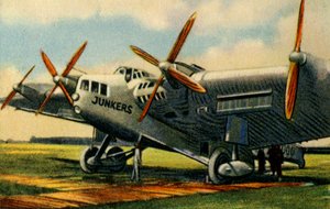 ユンカースG.38飛行機、1920年代、1932年。 作： Unbekannt