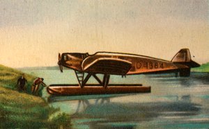 ユンカースW 33w水上飛行機、1920年代、1932年。 作： Unbekannt