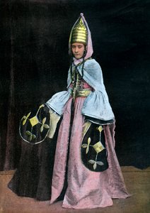 カバルディンの女性、c1890 作： Unbekannt