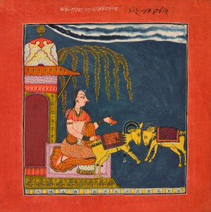 Kacheli Ragini さん、Ka.Ragamala 出身。 1710年。 作： Unbekannt