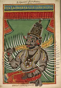 カドガラモンの息子のラーヴァナ、c。 1760。 作： Unbekannt