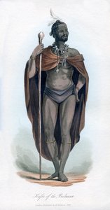 ベチュアナのカフィール、1848 作： Unbekannt
