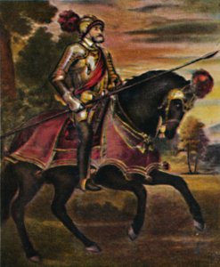 皇帝チャールズV. 1500-1558。 -ティツィアーノによる絵画、1934年。