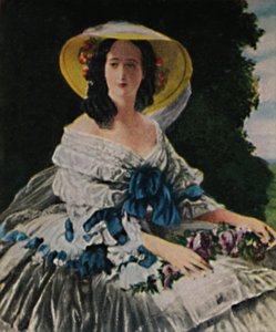 皇后ウジェニー1826-1920。 -ウィンターハルター絵画、1934年。 作： Unbekannt