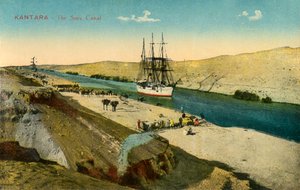 カンタラ-スエズ運河、c1918-c1939。 作： Unbekannt