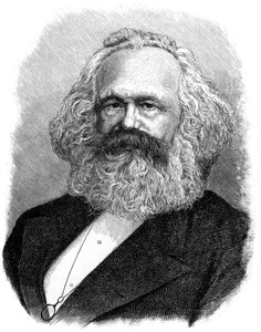 カールハインリッヒマルクス、ドイツの哲学者、政治経済学者、革命家、1903年