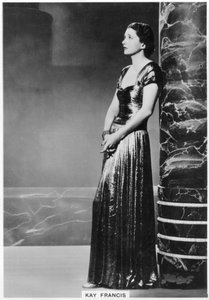 ケイフランシス、アメリカの舞台および映画女優、1938 作： Unbekannt