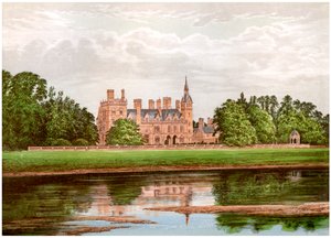 マナーズ・サットン家の家、ノッティンガムシャー、ケルハムホール、c1880 作： Unbekannt