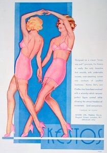 ケストスのランジェリー広告、1935 作： Unbekannt