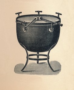 ケトルドラムティンパニ、1895年。 作： Unbekannt
