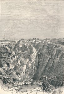 キンバリー：1880年、1896年のダイヤモンド鉱山の出現 作： Unbekannt