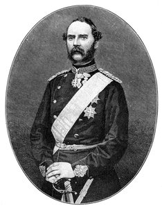 デンマーク1818-1906年のクリスチャン9世 作： Unbekannt