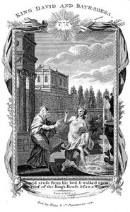 バビシェバ、c1804を見下ろすダビデ王 作： Unbekannt