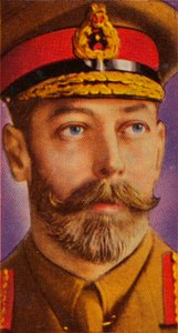 第一次世界大戦中にフィールドドレスを着たジョージ5世、c1914-c1918 1935 作： Unbekannt