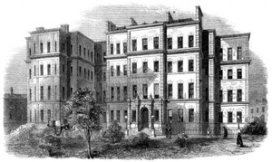 キングスカレッジ病院、ポルトガルストリート、リンカーンズイン、ロンドン、c1860s 作： Unbekannt