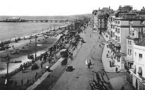 Kings Road、ブライトン、イーストサセックス、c1900s-c1920s 作： Unbekannt