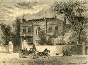 キングストンハウス、ナイツブリッジ、c1876。 作： Unbekannt