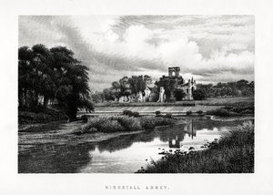 カークストール修道院、リーズ、ヨークシャー、1896 作： Unbekannt