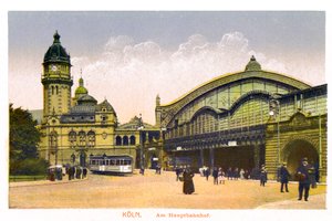 ケルン、中央駅、中央駅、20世紀 作： Unbekannt
