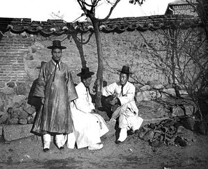 韓国人男性、1900 作： Unbekannt