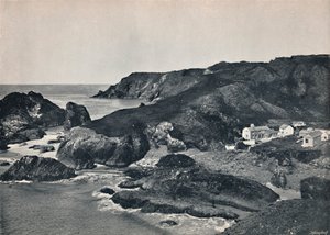 キナンスコーブ-コーブと村、1895 作： Unbekannt