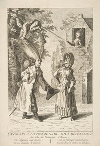 オールバッフルドウォークのイギリス人、1720-75。 作： Unbekannt