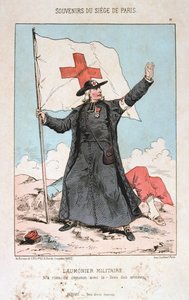 LAumonier Militaire、パリ包囲戦、1870年-1871年 作： Unbekannt