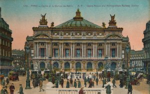 ロペラと地下鉄駅、パリ、c1920 作： Unbekannt
