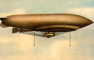リバティ飛行船、1909年、1932年。 作： Unbekannt