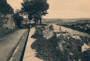 シタデル、c1900から見たムーズ 作： Unbekannt