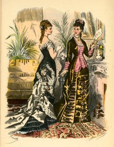 La Mode Illustree、1878年、1943年。 作： Unbekannt