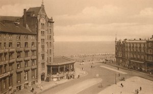 La Place Publique、タウンスクエア、c1900。 作： Unbekannt