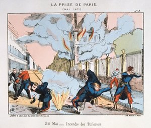 1871年5月23日、パリの捕獲 作： Unbekannt