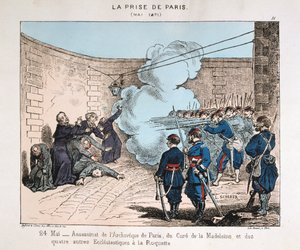 1871年5月24日、パリの捕獲 作： Unbekannt