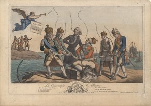 1800年、四者同盟。