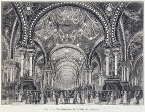 La Salle des Illusions、パリ、1900年9月 作： Unbekannt