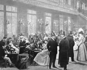 劇場の出口-LHeure Du Chocolat、1900 作： Unbekannt