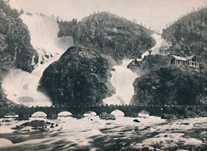 Laatefos、Hardanger、1914。 作： Unbekannt