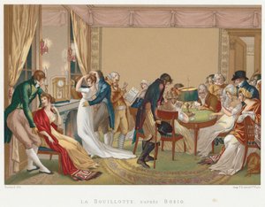 ラブイヨット、フランス、c1804-1814を演奏するご列席の皆様 作： Unbekannt
