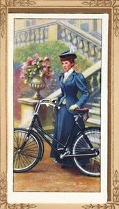 レディサイクリスト、1896、1939 作： Unbekannt