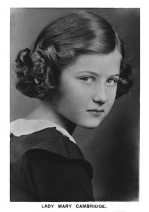 レディメアリーケンブリッジ、1937 作： Unbekannt